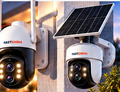 FastChina IP camera and solar camera
