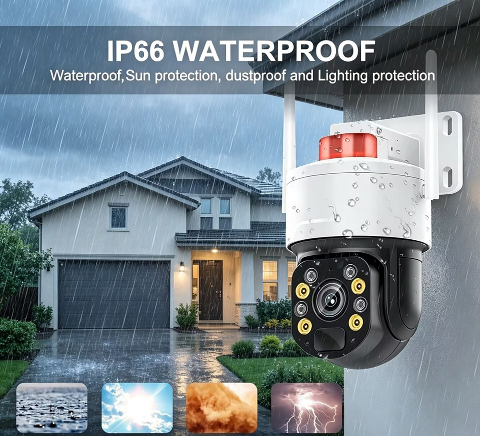 IP66 Waterproof, Sun protection, dustproof and Lightning protection thumbnail