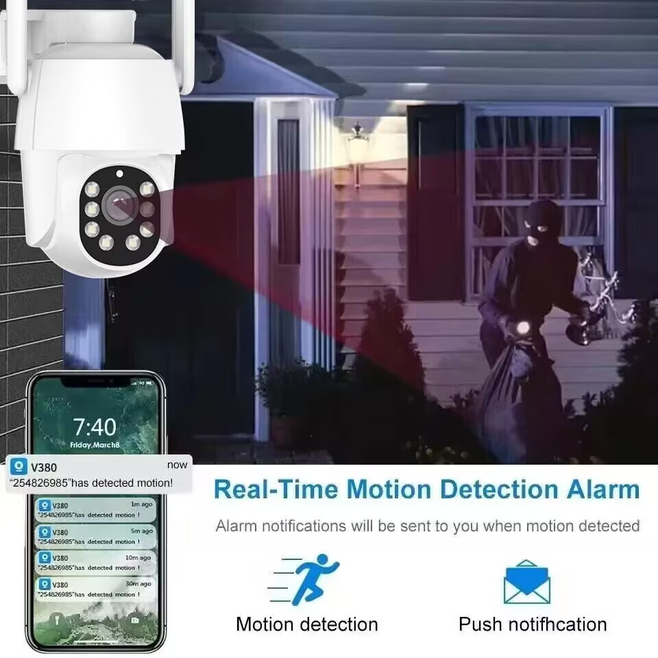 Real Time Motion Detection Alarm:Alarm notification will be sent to you when motion detection thumbnail