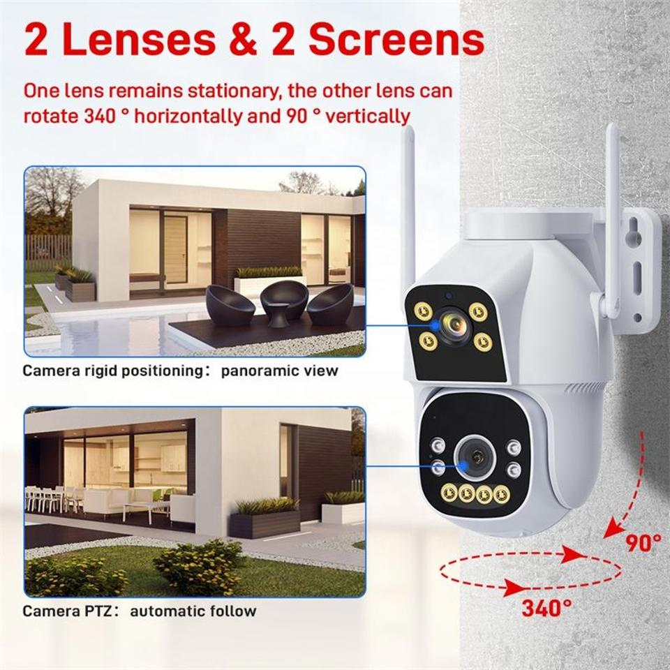 Dual lens dual screen,view two areas at same time thumbnail