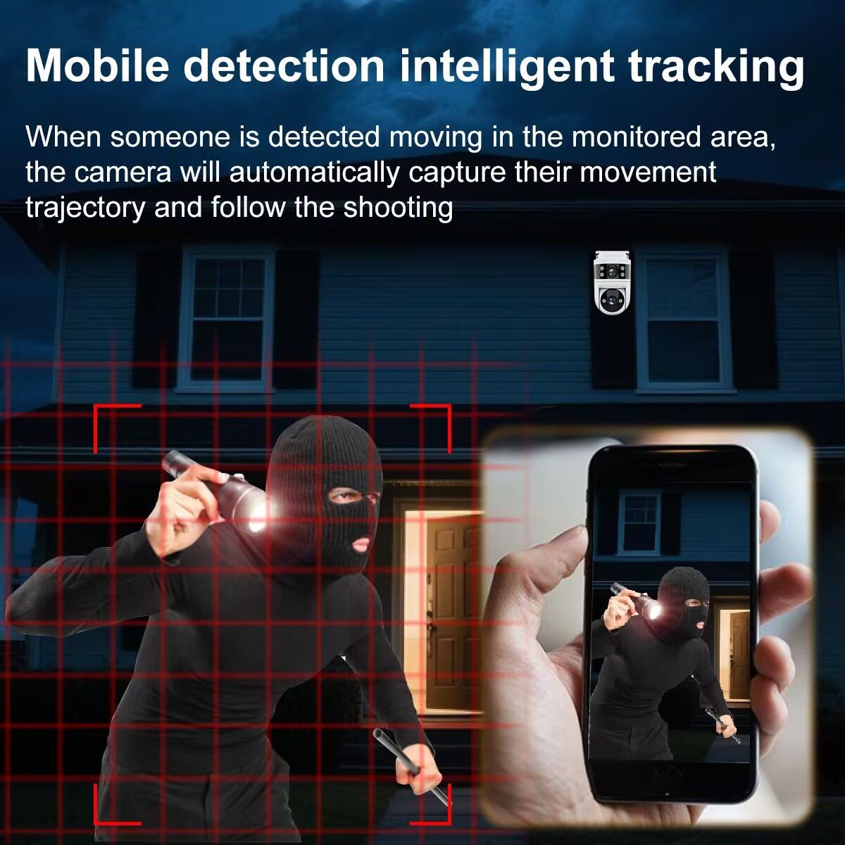 Mobile detection intelligent tracking thumbnail